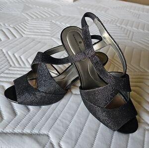 Bandolino Women's Black Strappy Heels